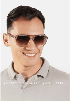 GAFAS DE SOL UNISEX WANDERTH FILTRO UV400 CON LENTES POLARIZADOS-DORADO-GRIS-2910