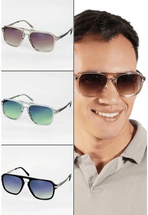 GAFAS DE SOL UNISEX WANDERTH FILTRO UV400 CON LENTES POLARIZADOS-TRANSPARENTE-VERDE-2910