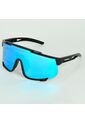 GAFA CICLISMO Y DEPORTES WANDERTH GIRO DE UN SOLO LENTE DE COLOR NEGRO-AZUL de Wanderth