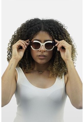 GAFAS DE SOL UNISEX WANDERTH FILTRO UV400 CON LENTES POLARIZADOS-BLANCO-NARANJA -S26103