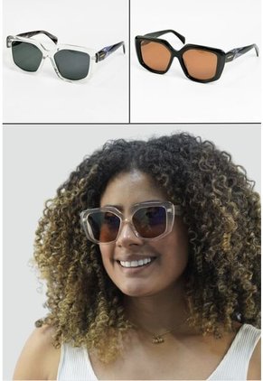 GAFAS DE SOL UNISEX WANDERTH FILTRO UV400 CON LENTES POLARIZADOS-GRIS-TRANSPARENTE-9850