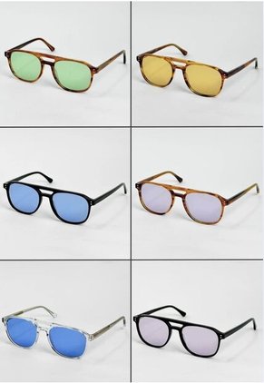 GAFAS DE SOL UNISEX WANDERTH FILTRO UV400 CON LENTES POLARIZADOS-NEGRO-CELESTE-R0006