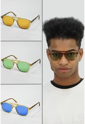GAFAS DE SOL UNISEX WANDERTH FILTRO UV400 CON LENTES POLARIZADOS-DORADO-AZUL-R0006