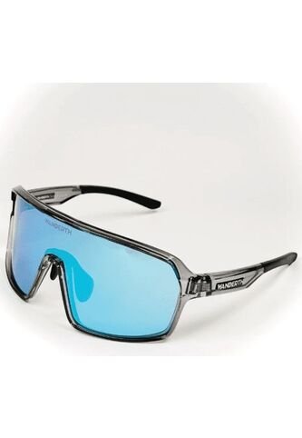 GAFA CICLISMO Y DEPORTES WANDERTH TIME RICE 2 DE UN SOLO LENTE DE COLOR PLATEADO-AZUL Wanderth