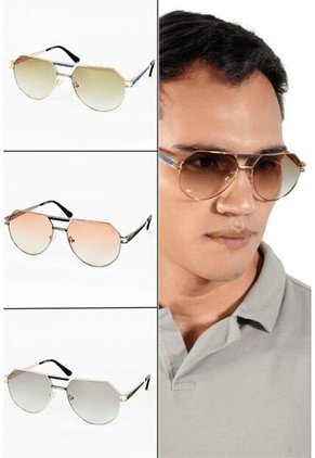 GAFAS DE SOL UNISEX WANDERTH FILTRO UV400 CON LENTES POLARIZADOS-PLATEADO-NEGRO-4533