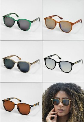 GAFAS DE SOL UNISEX WANDTHER FILTRO UV400 CON LENTES POLARIZADOS BEIGE-NEGRO-UM6803