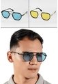 GAFAS DE SOL UNISEX WANDERTH FILTRO UV400 CON LENTES POLARIZADOS-GRIS-AZUL-4582H de Wanderth