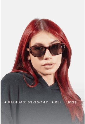 GAFAS DE SOL UNISEX WANDERTH FILTRO UV400 CON LENTES POLARIZADOS-NEGRO-DORADO-9133