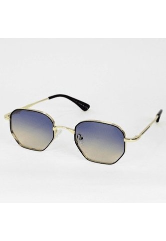 GAFAS DE SOL UNISEX WANDERTH FILTRO UV400 CON LENTES POLARIZADOS-DORADO-AZUL-PS33207 Wanderth