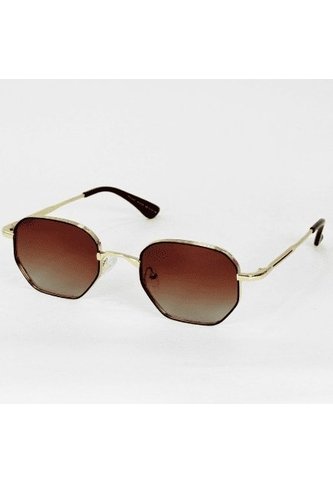 GAFAS DE SOL UNISEX WANDERTH FILTRO UV400 CON LENTES POLARIZADOS-DORADO-CAFE-PS33207 Wanderth