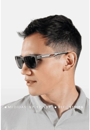 GAFAS DE SOL UNISEX WANDERTH FILTRO UV400 CON LENTES POLARIZADOS-GRIS-AZUL-S12106