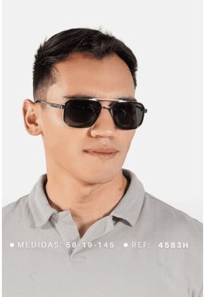 GAFAS DE SOL UNISEX WANDERTH FILTRO UV400 CON LENTES POLARIZADOS-PLATEADO-VERDE-4583H