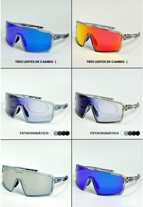 GAFA CICLISMO Y DEPORTES WANDERTH MAXIMUS BLAZE PLATEADO FOTOCROMATICAS