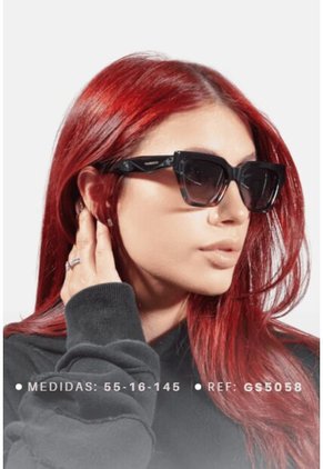 GAFAS DE SOL UNISEX WANDERTH FILTRO UV400 CON LENTES POLARIZADOS-NEGRO-CAREY-GS5058