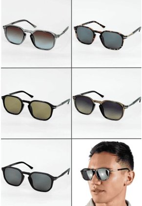 GAFAS DE SOL UNISEX WANDERTH FILTRO UV400 CON LENTES POLARIZADOS-DORADO-GRIS-PS2178