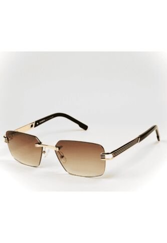 GAFAS DE SOL UNISEX WANDERTH FILTRO UV400 CON LENTES POLARIZADOS-DORADO-CAFE-3062 Wanderth