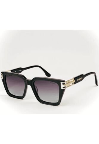GAFAS DE SOL UNISEX WANDERTH FILTRO UV400 CON LENTES POLARIZADOS-NEGRO-DORADO-9622 Wanderth