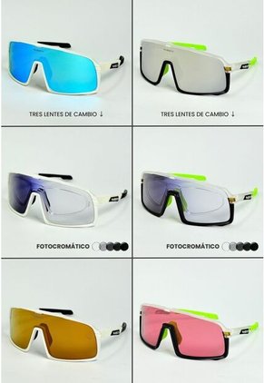 GAFA CICLISMO Y DEPORTES WANDERTH RANGER BLANCO-NEGRO FOTOCROMATICAS