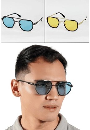 GAFAS DE SOL UNISEX WANDERTH FILTRO UV400 CON LENTES POLARIZADOS-DORADO-AMARILLO-4582H