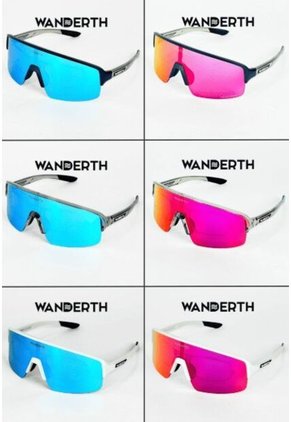 GAFA CICLISMO Y DEPORTES WANDERTH SPRINT DE UN SOLO LENTE DE COLOR BLANCO-ROSA