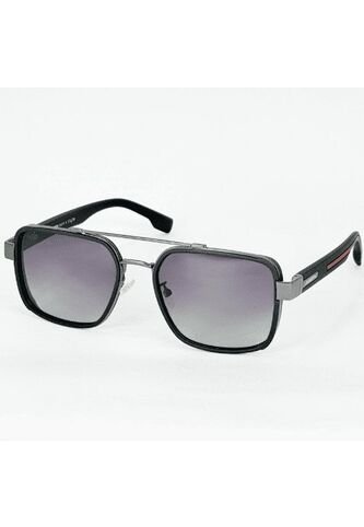 GAFAS DE SOL UNISEX WANDERTH FILTRO UV400 CON LENTES POLARIZADOS-NEGRO-PLATEADO-S15106 Wanderth