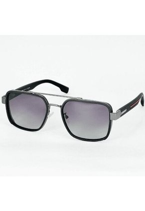 GAFAS DE SOL UNISEX WANDERTH FILTRO UV400 CON LENTES POLARIZADOS-NEGRO-PLATEADO-S15106