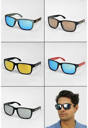 GAFAS DE SOL UNISEX WANDERTH FILTRO UV400 CON LENTES POLARIZADOS -NEGRO-AMARILLO-WD9102