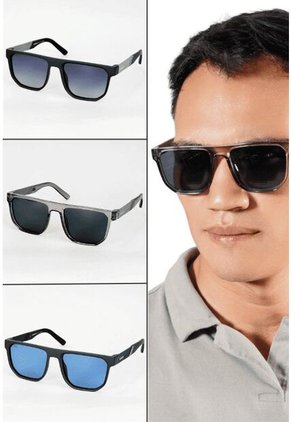 GAFAS DE SOL UNISEX WANDERTH FILTRO UV400 CON LENTES POLARIZADOS-NEGRO-GRIS-OLD2026