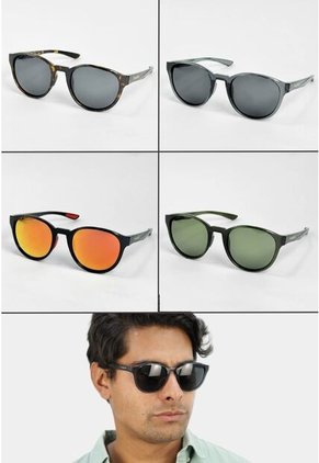 GAFAS DE SOL UNISEX WANDERTH FILTRO UV400 CON LENTES POLARIZADOS-NARANJA-NEGRO-KB01-01