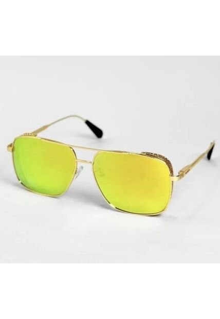 GAFAS DE SOL UNISEX WANDERTH FILTRO UV400 CON LENTES POLARIZADOS-AMARILLO-DORADO-JS8569