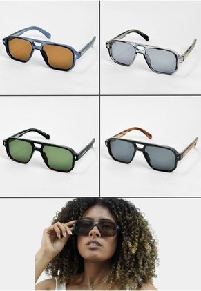 GAFAS DE SOL UNISEX WANDERTH FILTRO UV400 CON LENTES POLARIZADOS-NEGRO-NARANJA-9820