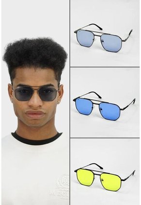 GAFAS DE SOL UNISEX WANDERTH FILTRO UV400 CON LENTES POLARIZADOS-NEGRO-AMARILLO-4452