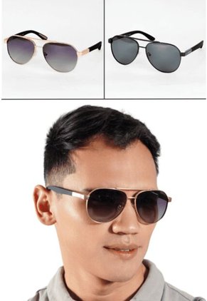 GAFAS DE SOL UNISEX WANDERTH FILTRO UV400 CON LENTES POLARIZADOS-NEGRO-GRIS-S15103