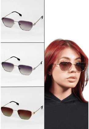 GAFAS DE SOL UNISEX WANDERTH FILTRO UV400 CON LENTES POLARIZADOS-PLATEADO-MORADO-PS33206