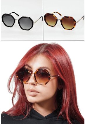 GAFAS DE SOL UNISEX WANDERTH FILTRO UV400 CON LENTES POLARIZADOS-DORADO-NEGRO-G8125