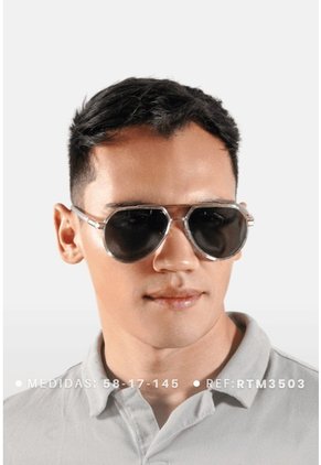 GAFAS DE SOL UNISEX WANDERTH FILTRO UV400 CON LENTES POLARIZADOS-DORADO-VERDE-RTM3503