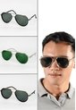 GAFAS DE SOL UNISEX WANDERTH FILTRO UV400 CON LENTES POLARIZADOS-DORADO-VERDE-RTM3503 de Wanderth