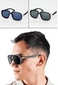 GAFAS DE SOL UNISEX WANDERTH FILTRO UV400 CON LENTES POLARIZADOS-PLATEADO-AZUL-S15113 de Wanderth