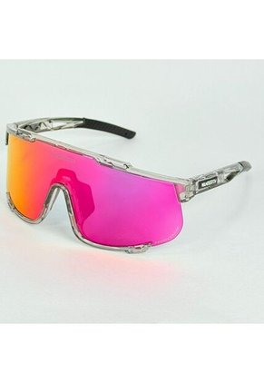 GAFA CICLISMO Y DEPORTES WANDERTH GIRO DE UN SOLO LENTE FOTOCROMANTICO PLATEADO-FUCSIA