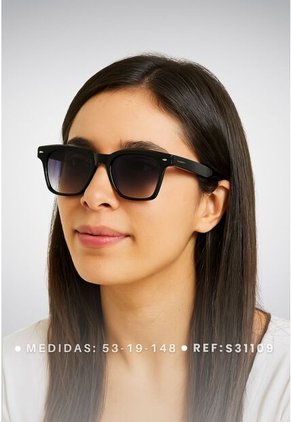 GAFAS DE SOL UNISEX WANDTHER FILTRO UV400 CON LENTES POLARIZADOS NEGRO-S31109