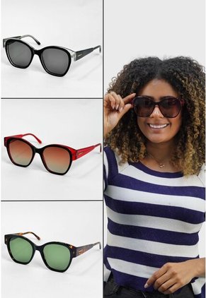 GAFAS DE SOL UNISEX WANDTHER FILTRO UV400 CON LENTES POLARIZADOS ROJO-NEGRO-GS5071