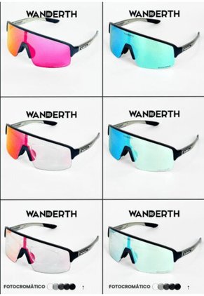 GAFA CICLISMO Y DEPORTES WANDERTH SPRINT DE UN SOLO LENTE FOTOCROMANTICO PLATEADO-FUCSIA
