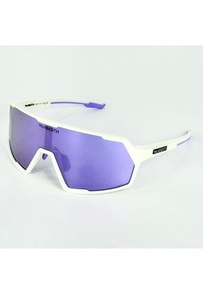 GAFA CICLISMO Y DEPORTES WANDERTH SPACE DE UN SOLO LENTE DE COLOR BLANCO-MORADO