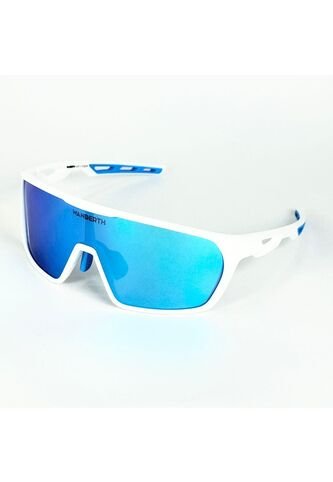 GAFA CICLISMO Y DEPORTES WANDERTH LIFESTYLE DE UN SOLO LENTE DE COLOR BLANCO-AZUL Wanderth