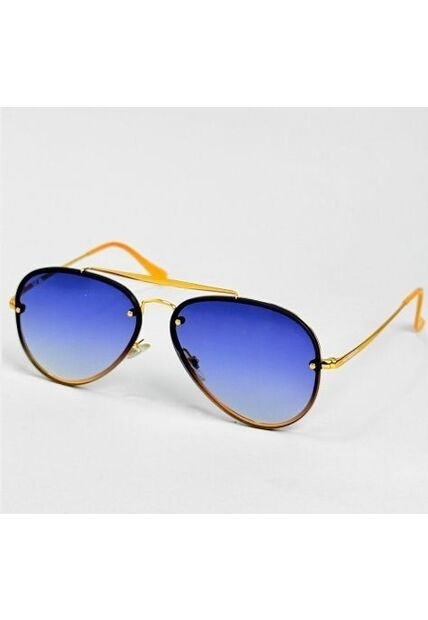 GAFAS DE SOL UNISEX WANDTHER FILTRO UV400 CON LENTES POLARIZADOS DORADO-AZUL-WA1002