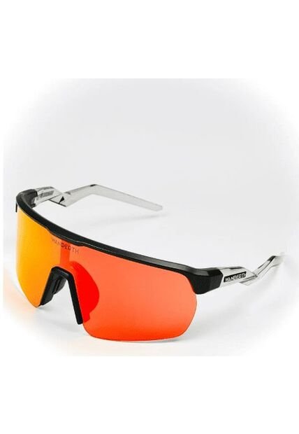 GAFA CICLISMO Y DEPORTES WANDERTH STRONG S DE UN SOLO LENTE DE COLOR NEGRO-PLATEADO