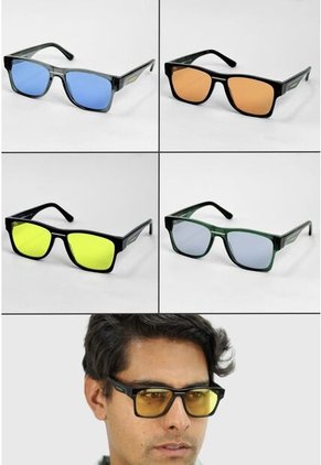 GAFAS DE SOL UNISEX WANDERTH FILTRO UV400 CON LENTES POLARIZADOS -NARANJA-NEGRO-1657