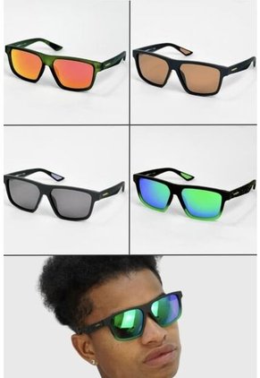 GAFAS DE SOL UNISEX WANDERTH FILTRO UV400 CON LENTES POLARIZADOS -CAFE-NEGRO-S11109