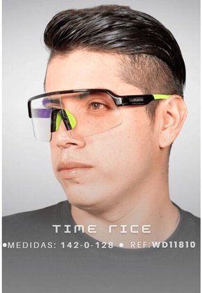 GAFA CICLISMO Y DEPORTES WANDERTH TIME RICE DE UN SOLO LENTE FOTOCROMANTICO PLATEADO