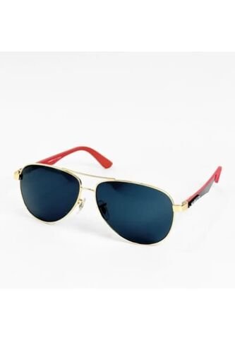 GAFAS DE SOL UNISEX WANDERTH FILTRO UV400 CON LENTES POLARIZADOS -AZUL-DORADO-WD8313 Wanderth